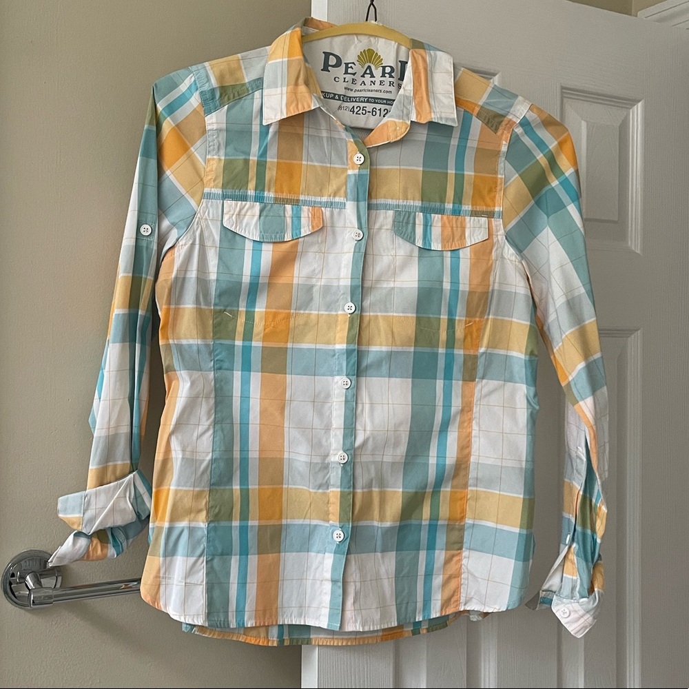Columbia Omni-Shade Long Sleeve Shirt Small